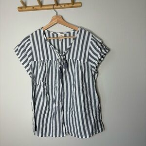 St. John’s Bay Striped Blouse 0x